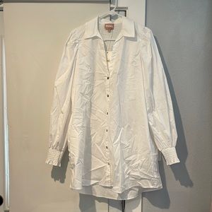 Show Me Your Mumu white t-shirt mini dress